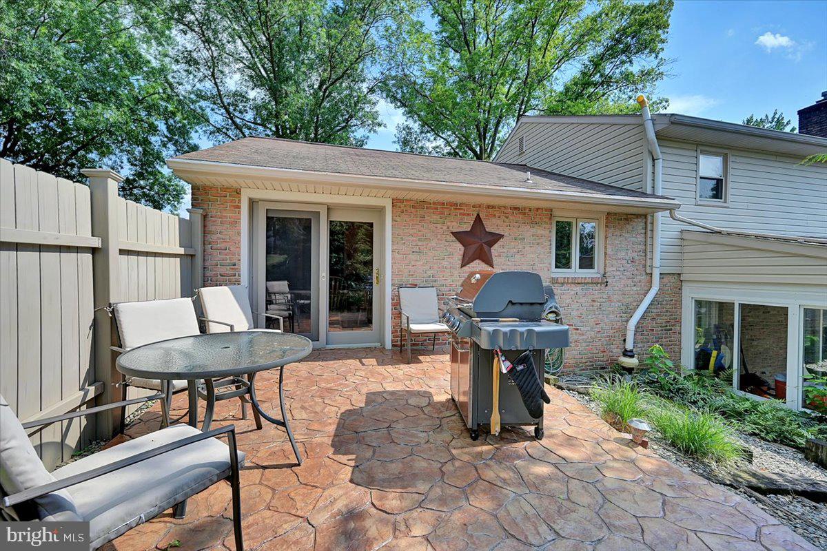 782 Stiegel Valley Road Manheim, PA 17545 - Photo 43 of 62 Private Stamped Concrete Patio off Dining Area