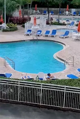 a view of outdoor space with lounge chair