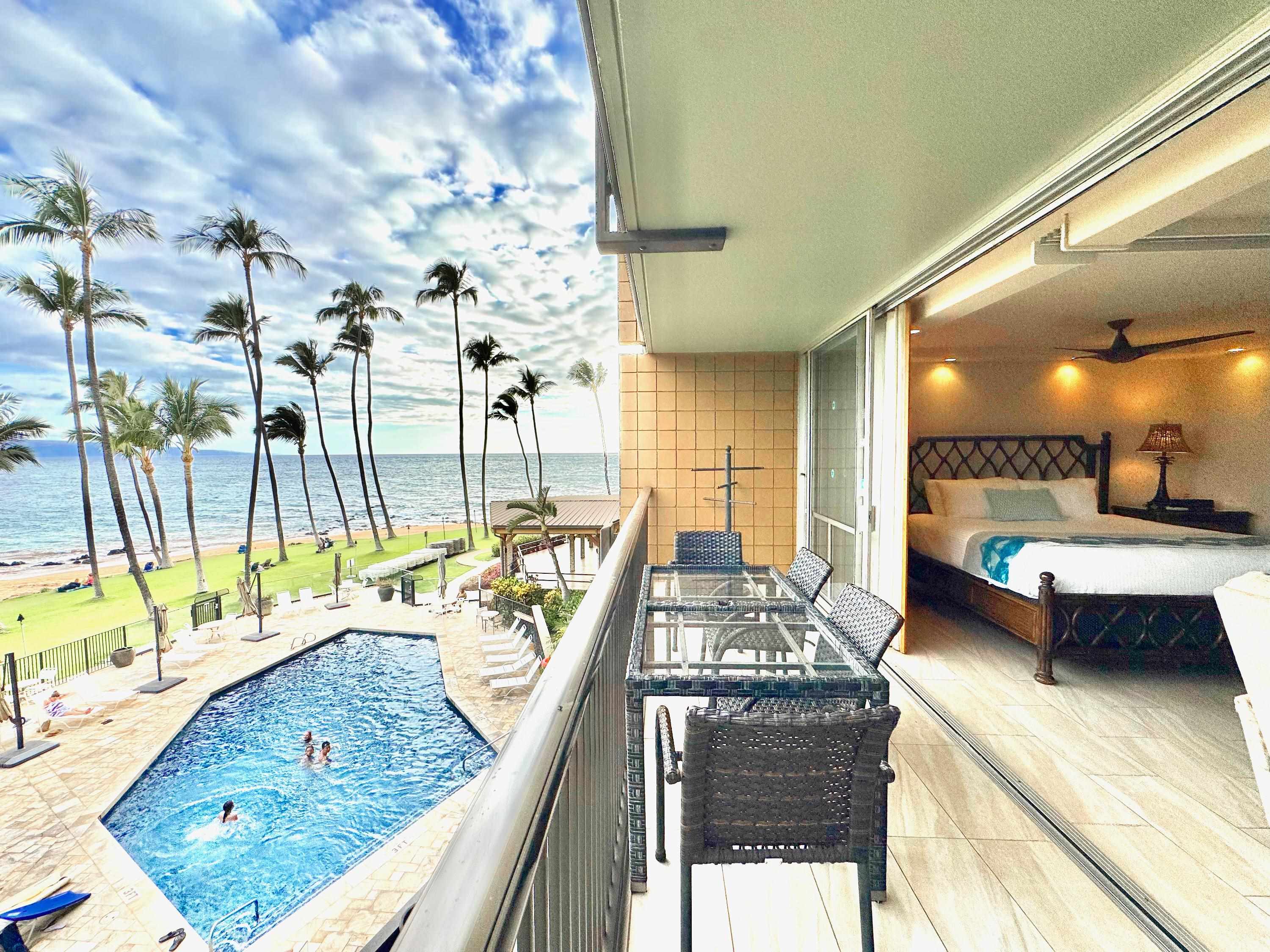 2960 South Kihei Road, Unit 209 Kihei, HI 96753 - Photo 9 of 43 a view of living room with furniture and a large window