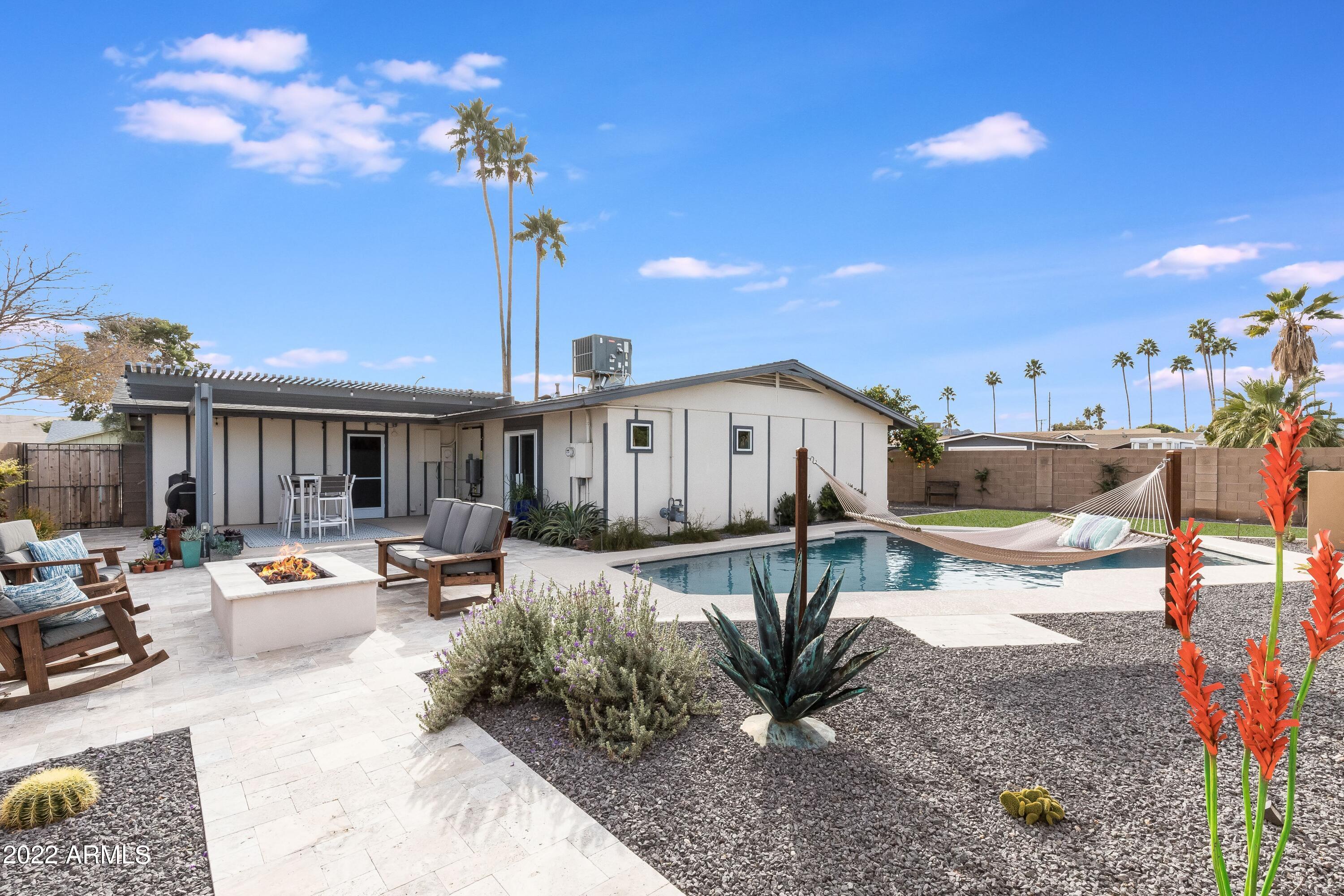 3302 East Charter Oak Road Phoenix, AZ 85032 - Photo 14 of 14 Travertine Patio