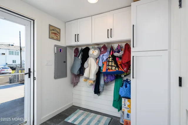 a view of storage and utility room