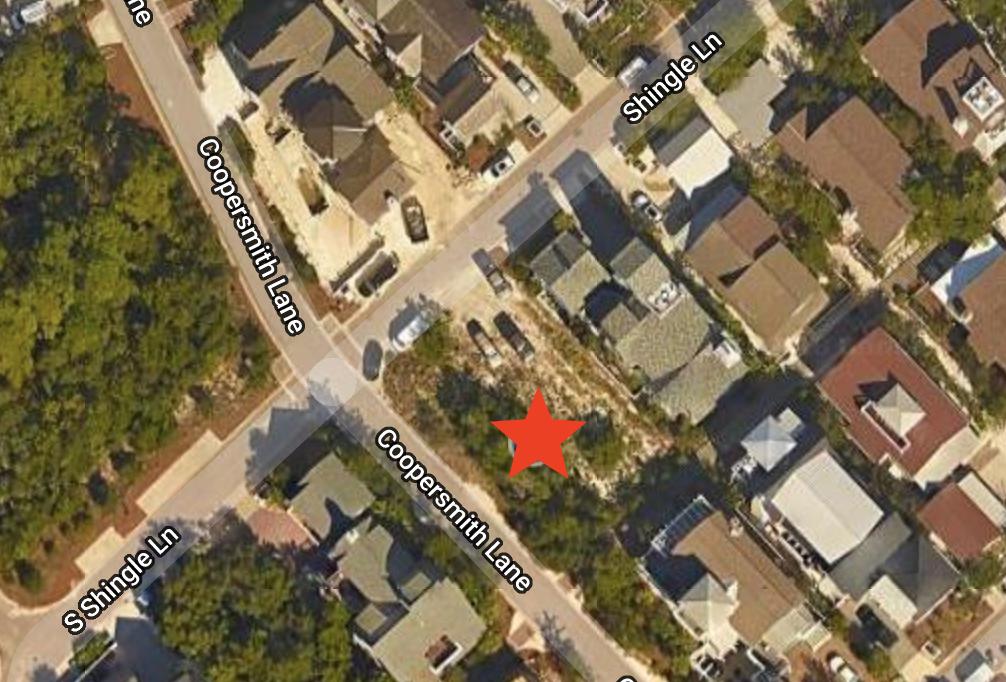 Lot 9 North Shingle Ln Inlet Beach Inlet Beach, FL 32461 - Photo 3 of 8 an aerial view of a house