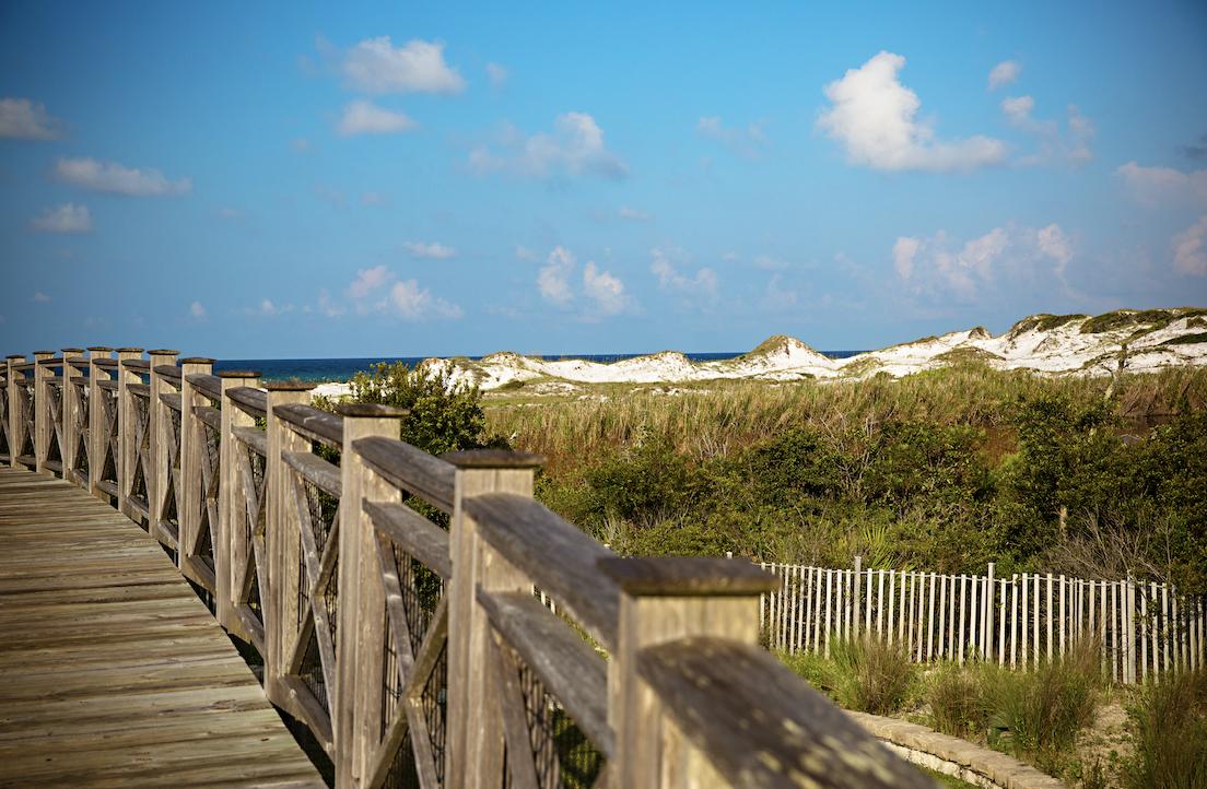 Lot 9 North Shingle Ln Inlet Beach Inlet Beach, FL 32461 - Photo 6 of 8 a view of balcony with wooden floor