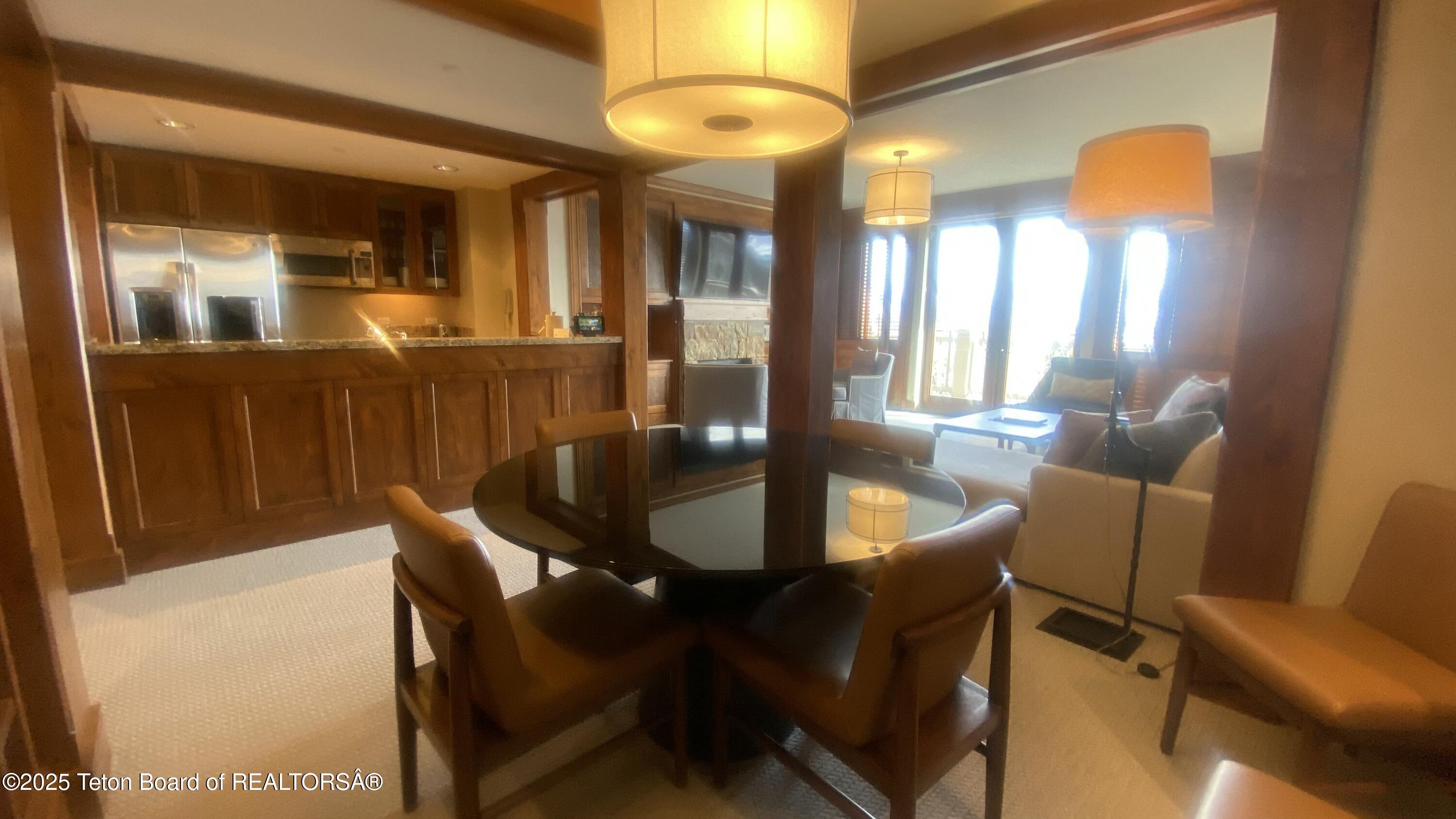 7680 Granite Loop Road, Unit 651 Teton Village, WY 83001 - Photo 5 of 20 Dining Room