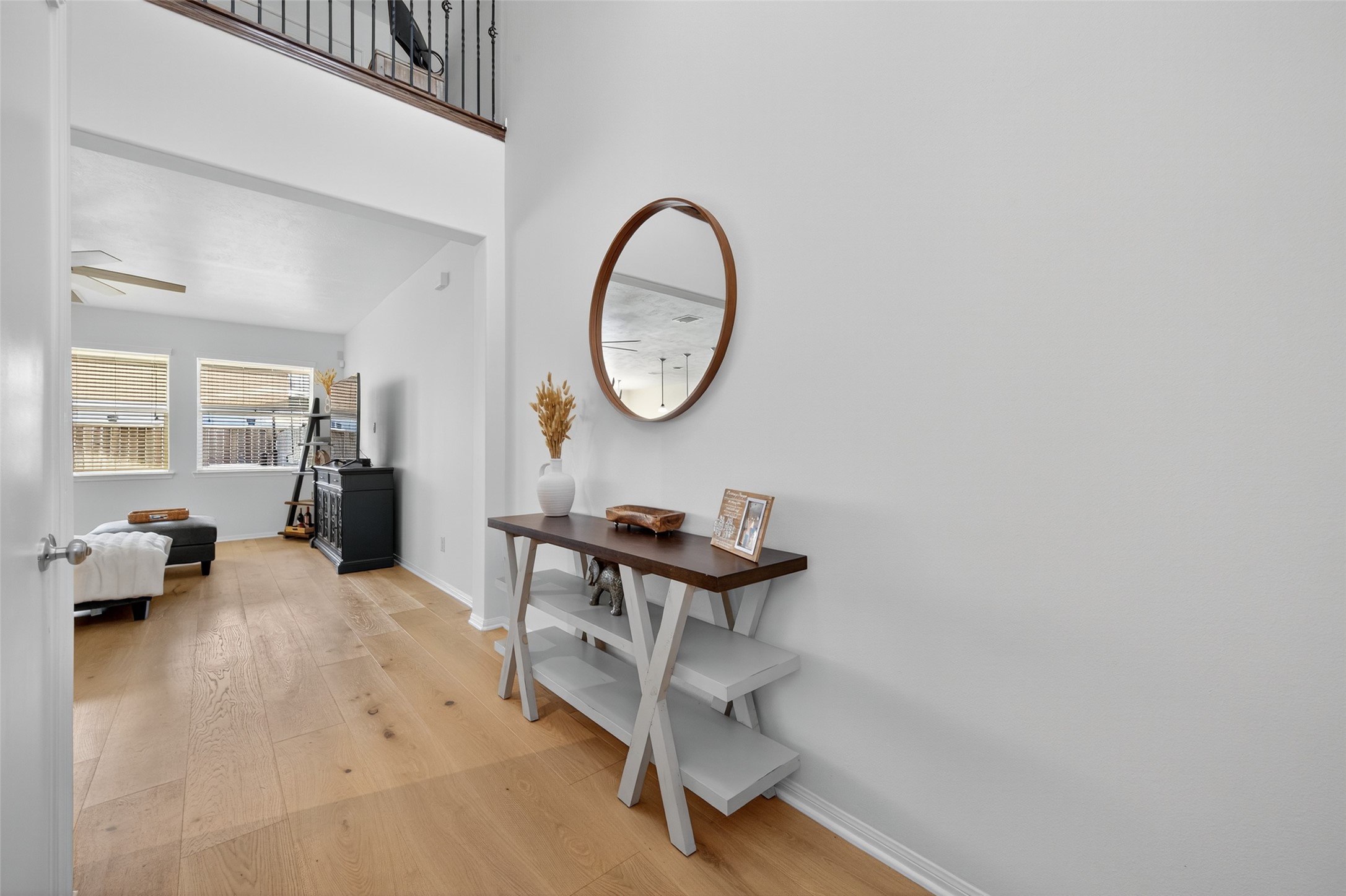 2806 Windy Thicket Lane Houston, TX 77082 - Photo 4 of 38 a living room with furniture a rug and a window