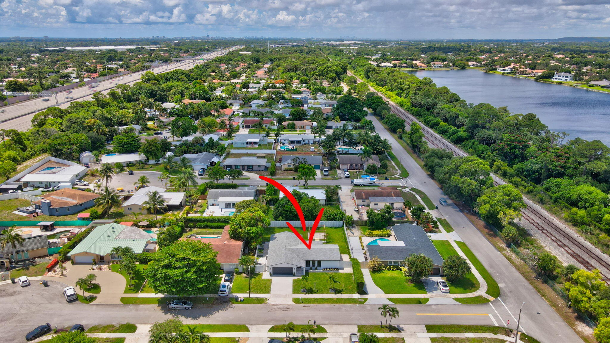 1780 Southwest 9th Street Boca Raton, FL 33486 - Photo 53 of 67 a view of aerial view of residential houses and outdoor space