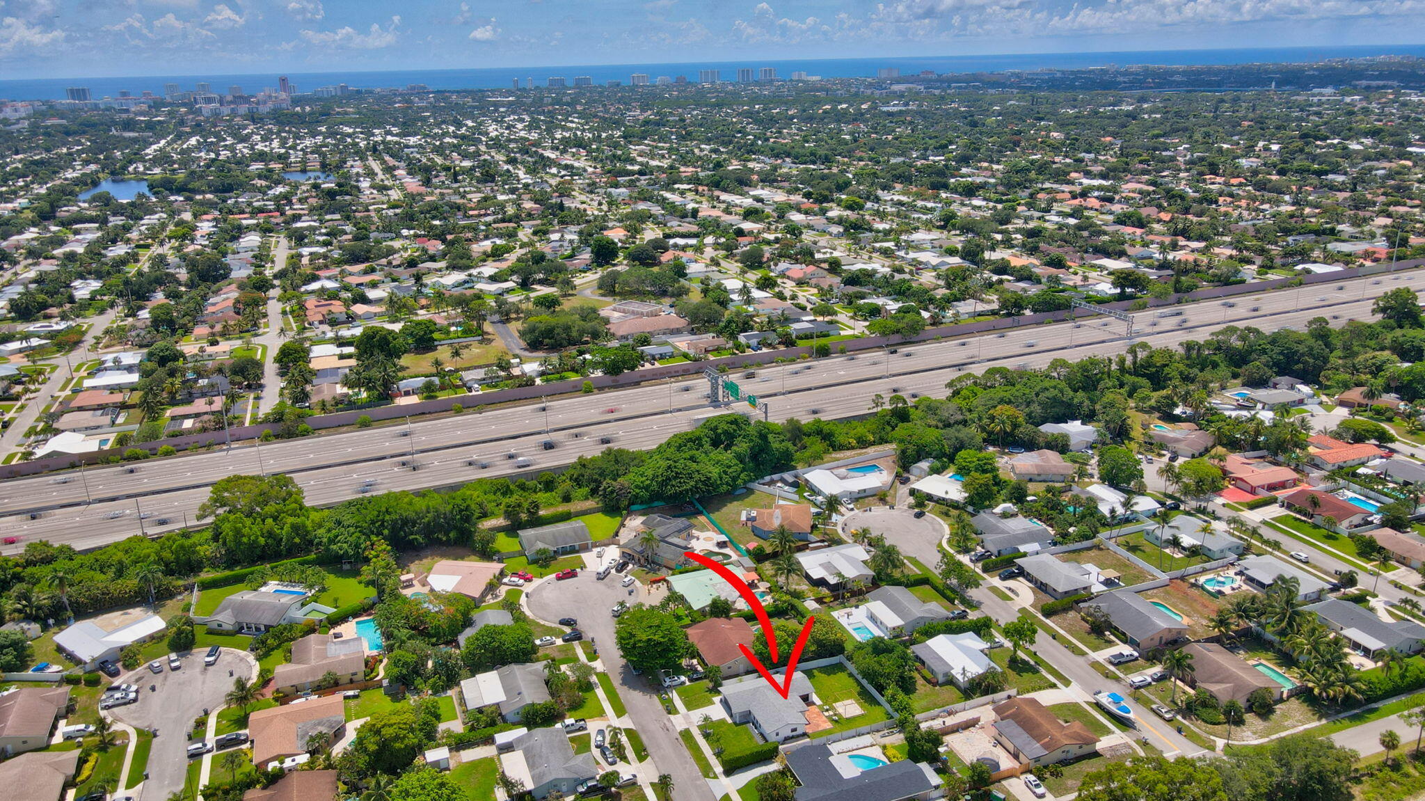 1780 Southwest 9th Street Boca Raton, FL 33486 - Photo 56 of 67 an aerial view of multiple house