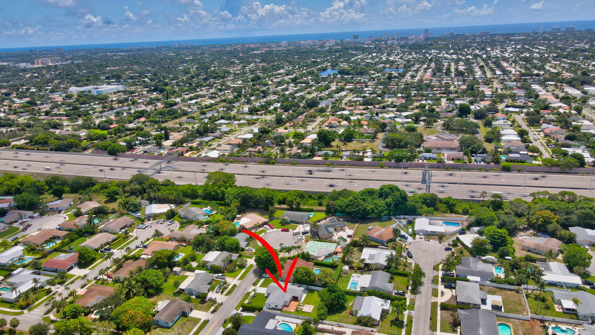 1780 Southwest 9th Street Boca Raton, FL 33486 - Photo 57 of 67 an aerial view of multiple house