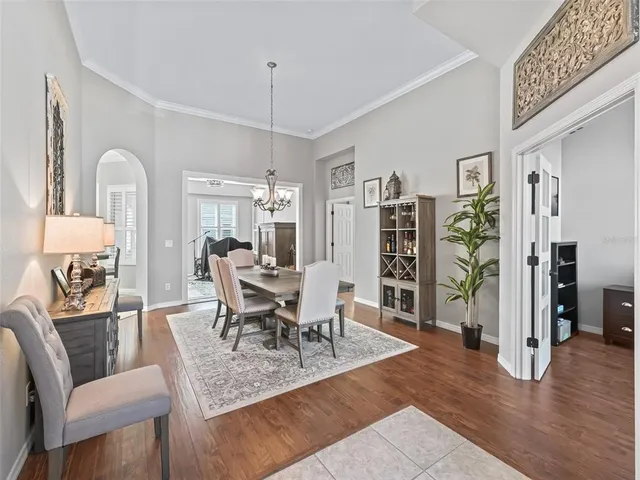 a view of an entryway with a front door