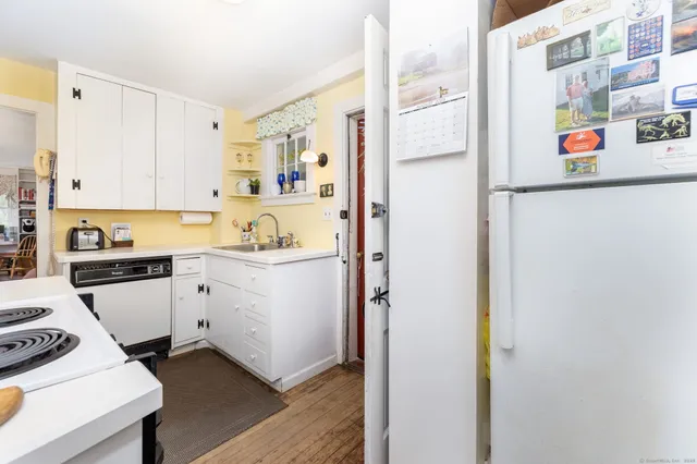 a room with storage and utility