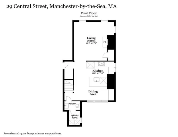 $3,900 | 29 Central Street, Unit 2, Manchester, MA 01944