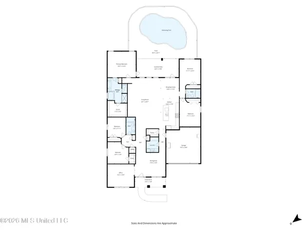 $439,900 | 2350 Clairmont Drive West, Semmes, AL 36575