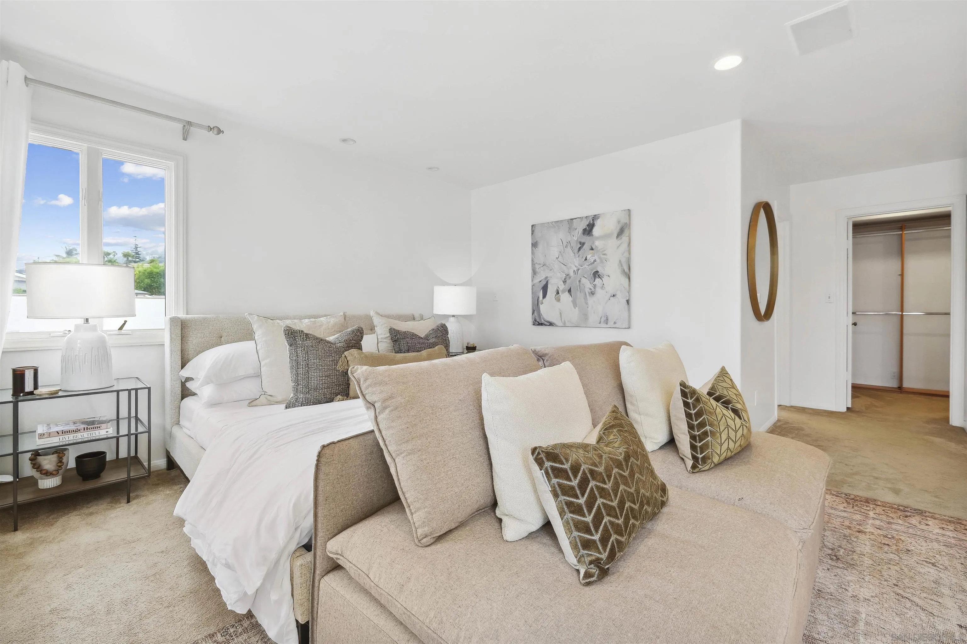 1937 Paseo Dorado La Jolla, CA 92037 - Photo 15 of 53 a bed room with a bed and a couch