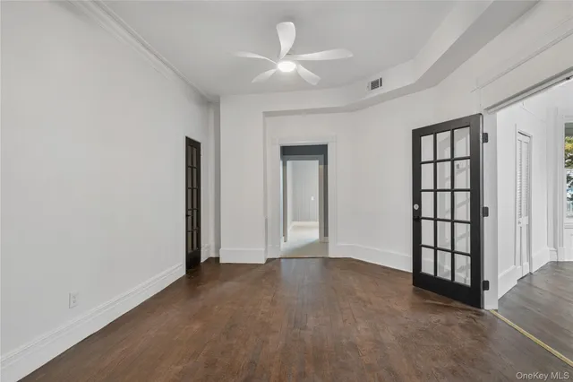wooden floor in an empty room