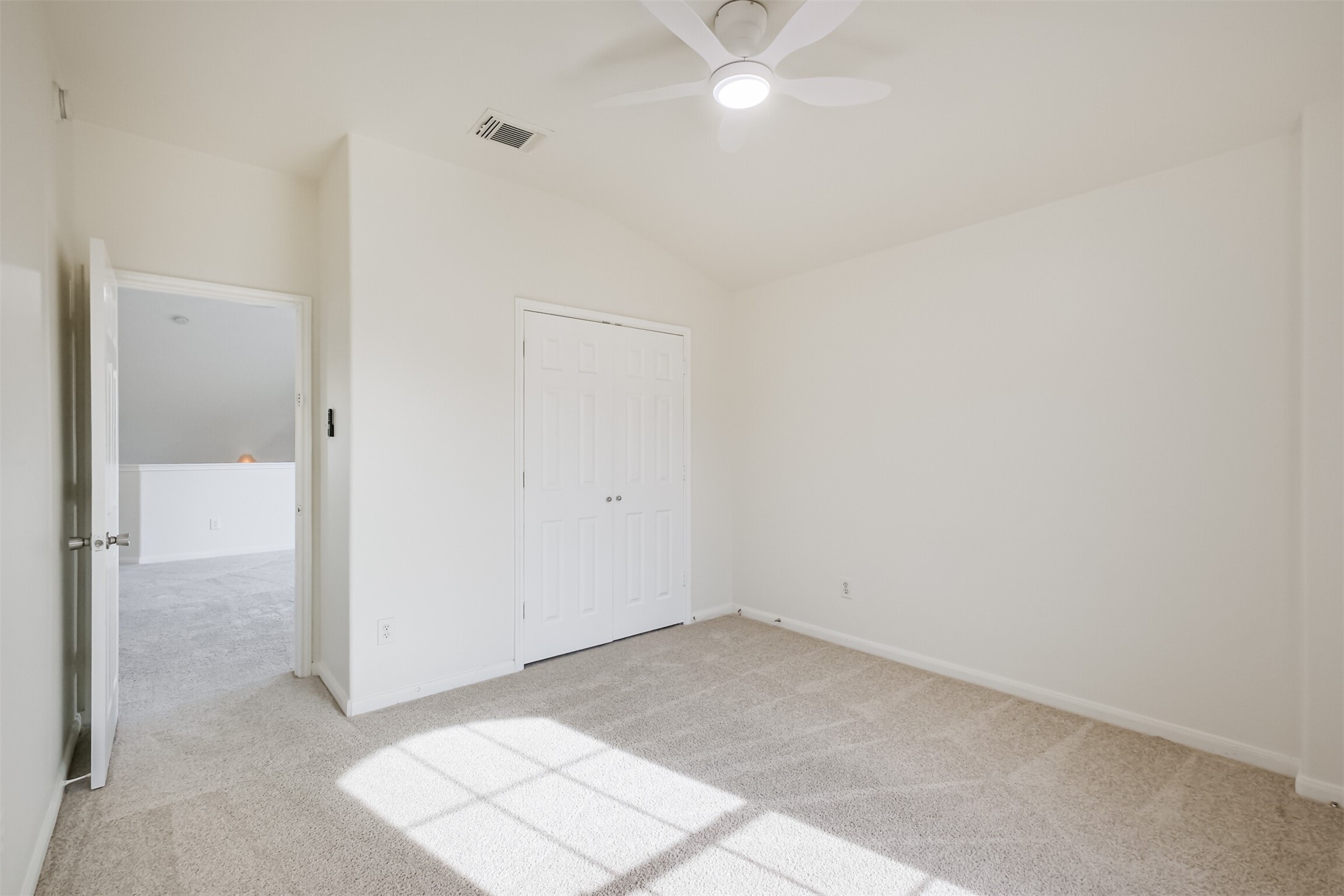 2030 Vanderwilt Court Katy, TX 77449 - Photo 26 of 36 Bedroom 2 - all of the bedrooms are a good size. Brand new shutters.