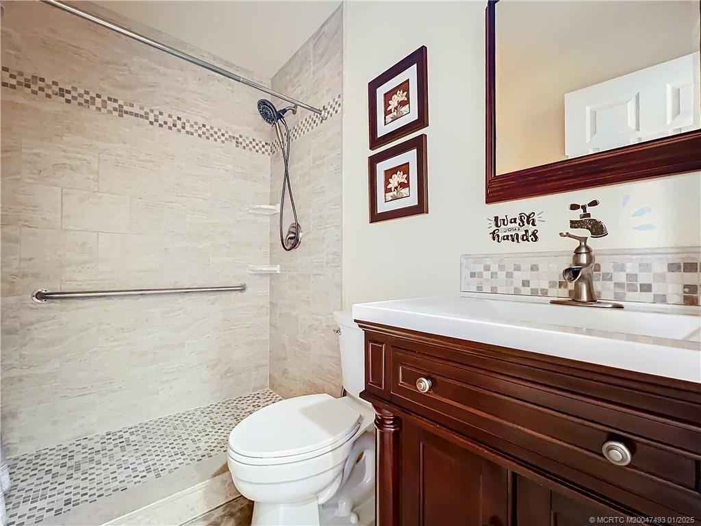 626 Russ Road Fort Pierce, FL 34982 - Photo 33 of 72 Guest bathroom with a large shower, all updated, b