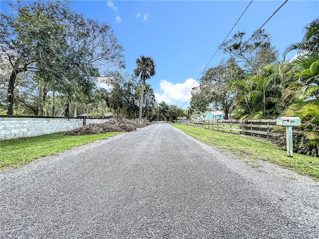 626 Russ Road Fort Pierce, FL 34982 - Photo 57 of 72 This is the street going to Russ Road, the home is