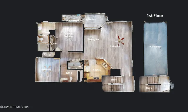 $1,700 | 7214 Deerfoot Circle, Unit 2, Jacksonville, FL 32256