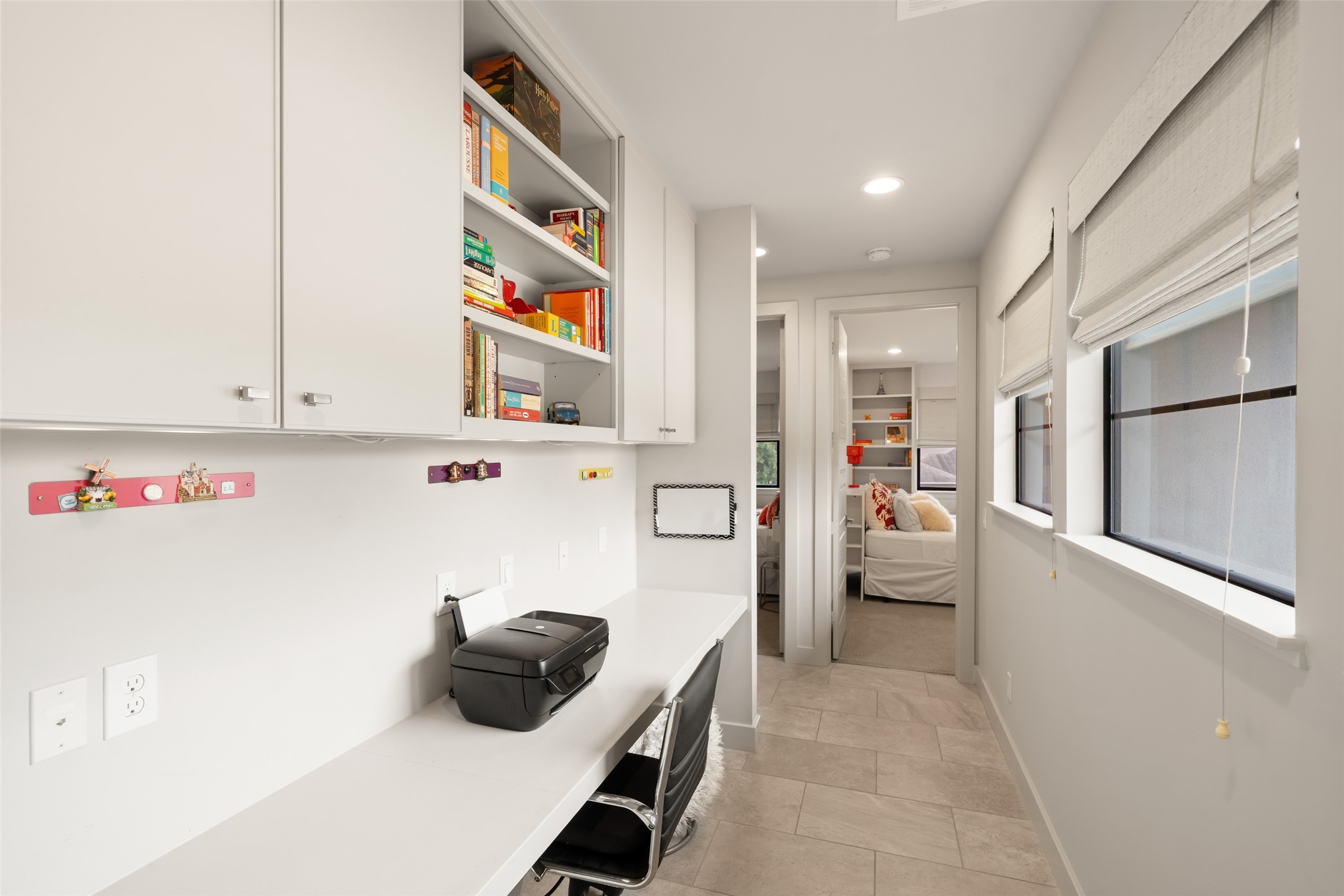 24902 Delaney Knoll Spring, TX 77389 - Photo 25 of 49 a kitchen with a refrigerator and a sink