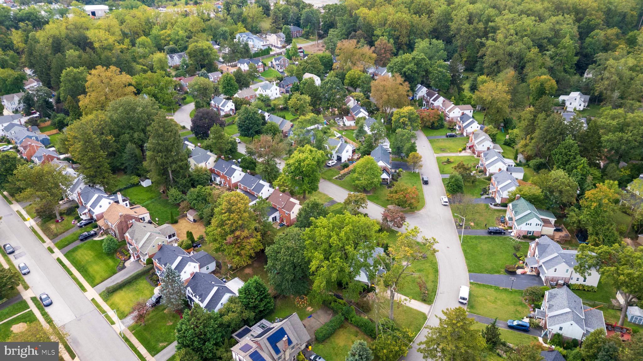 56 West Chelfield Road Glenside, PA 19038 - Photo 34 of 39 Aerial