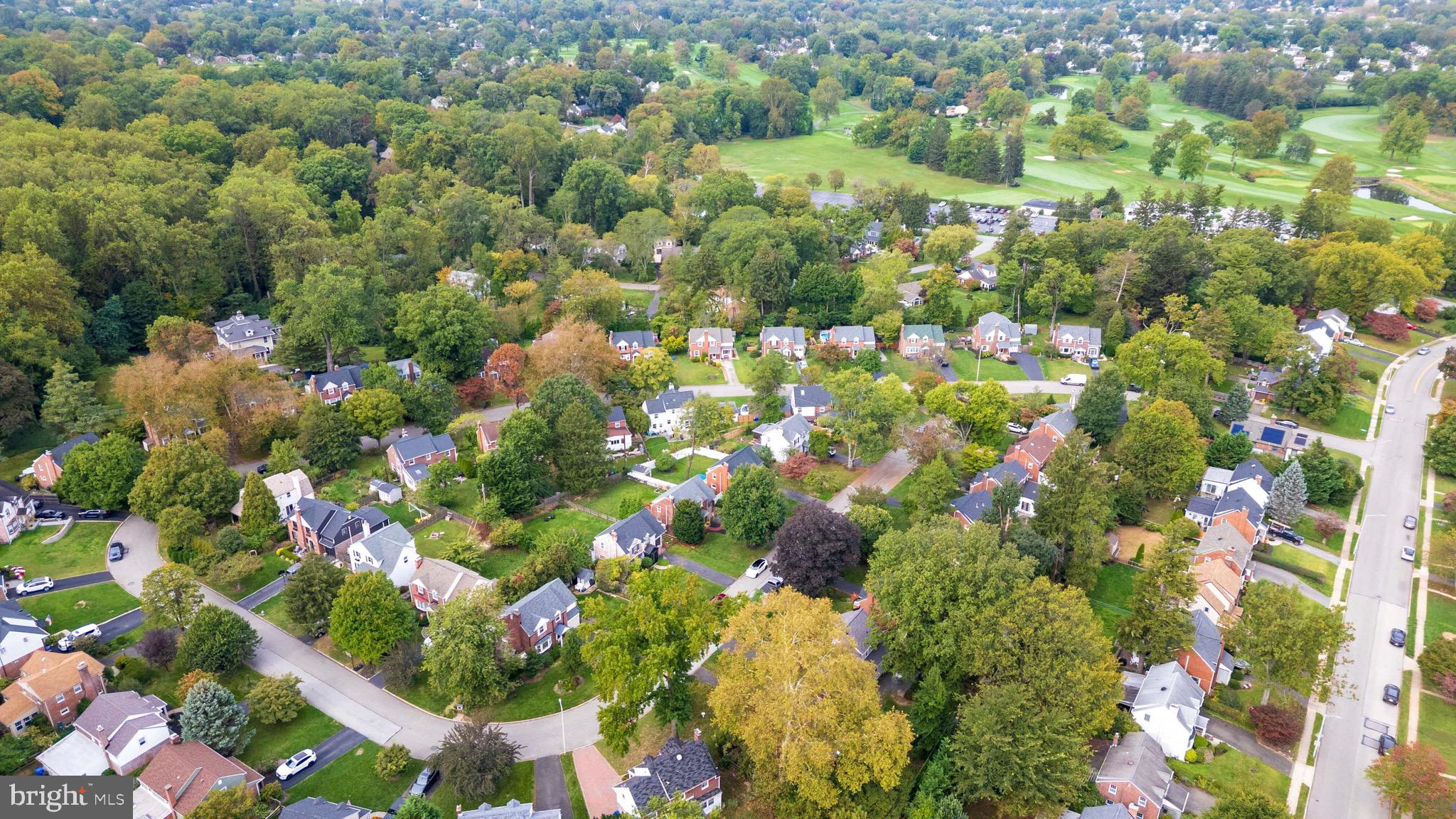 56 West Chelfield Road Glenside, PA 19038 - Photo 36 of 39 Aerial