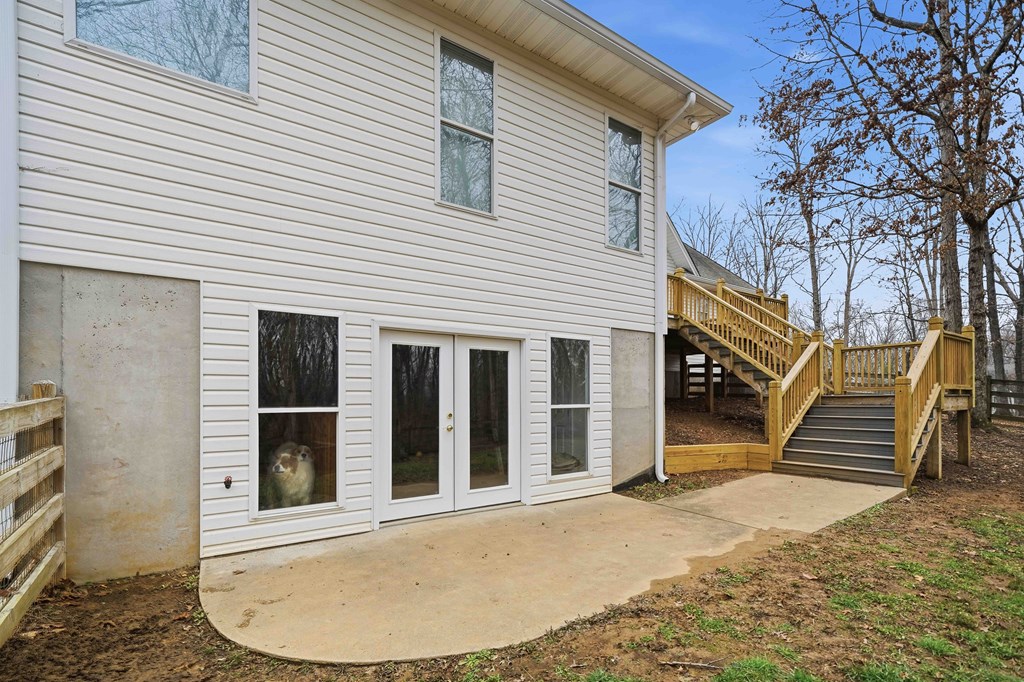 174 White Tail Ridge Road Jasper, GA 30143 - Photo 50 of 66 a view of a house with a backyard and stairs
