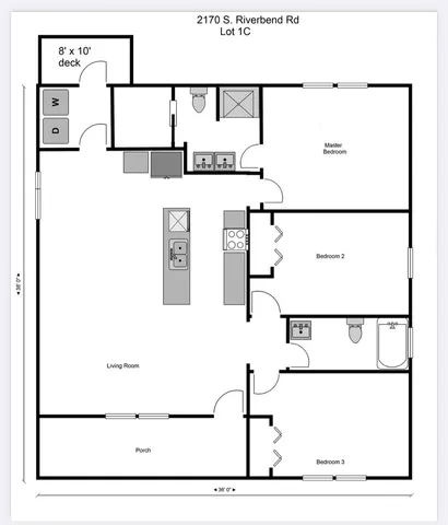 $249,900 | 2170 South Riverbend Road, Dalton, GA 30721