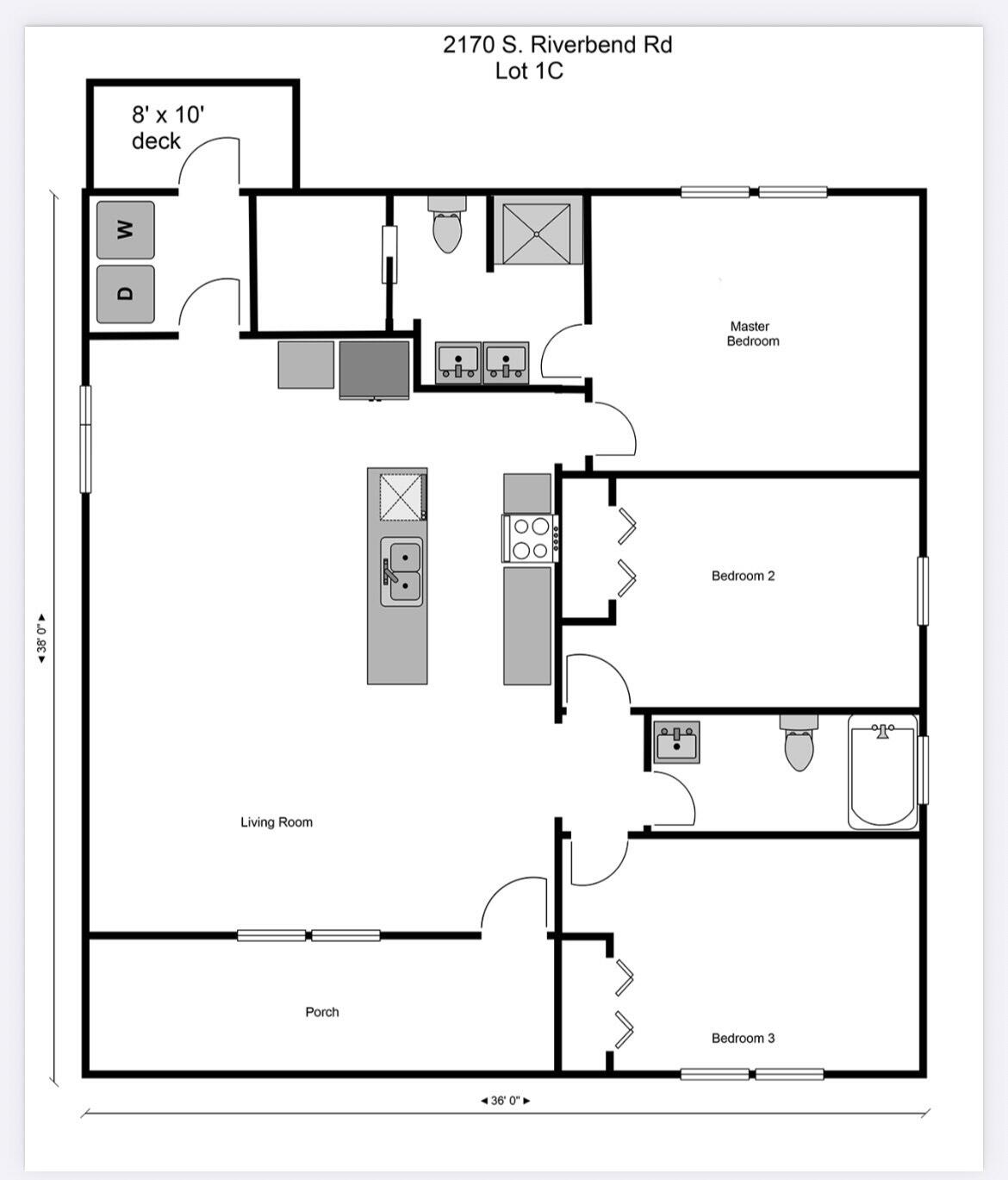 2170 South Riverbend Road Dalton, GA 30721 - Photo 21 of 21 2170 riverbend picture layout