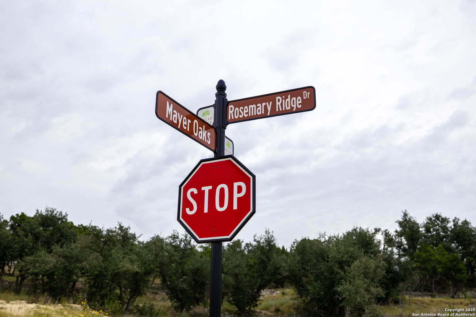 593 Rosemary Rdg Drive Bulverde, TX 78163 - Photo 7 of 18 a sign that is on a pole