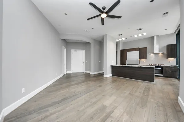 wooden floor in an empty room