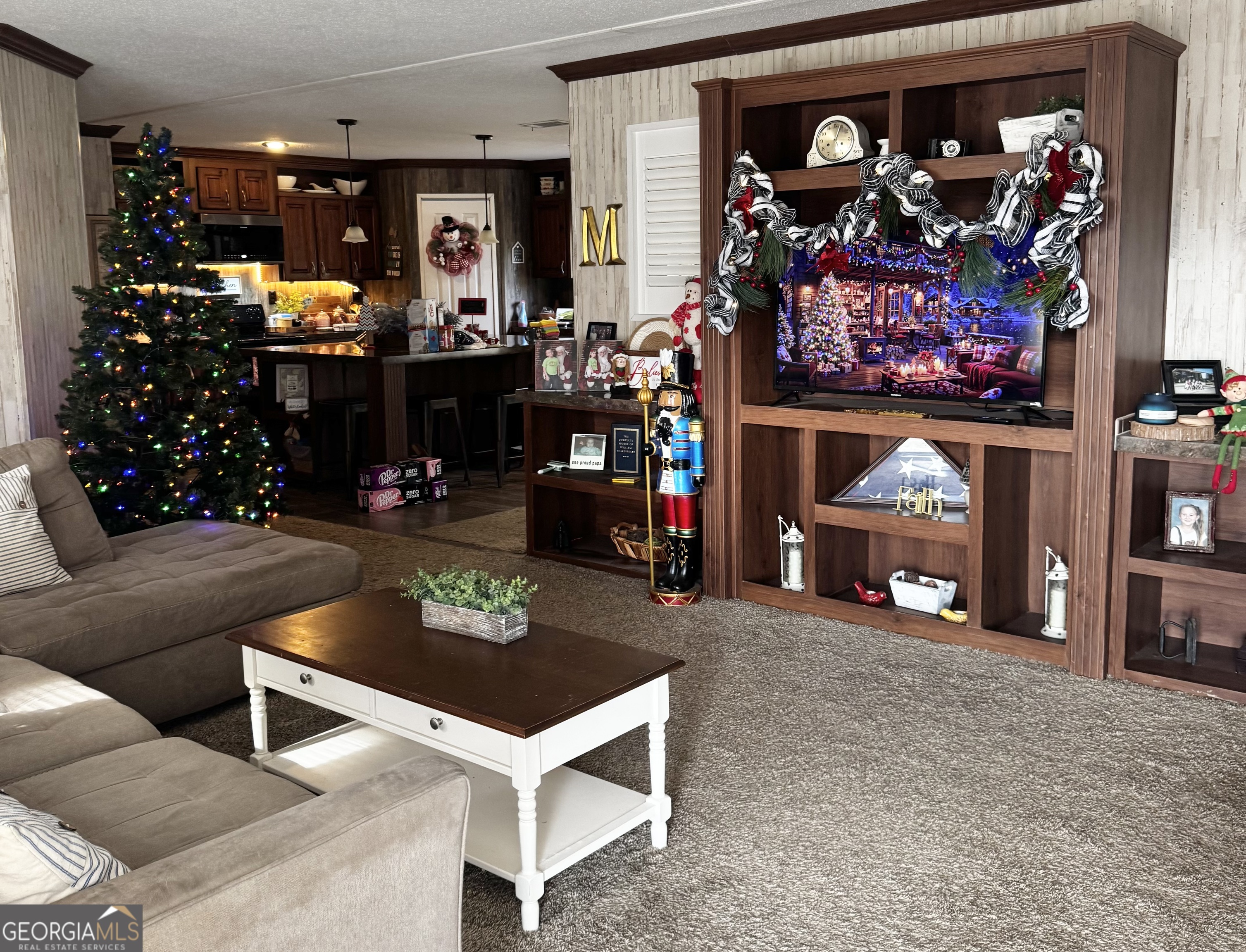 92 Graham Lane Claxton, GA 30417 - Photo 4 of 20 a living room with furniture and a flat screen tv