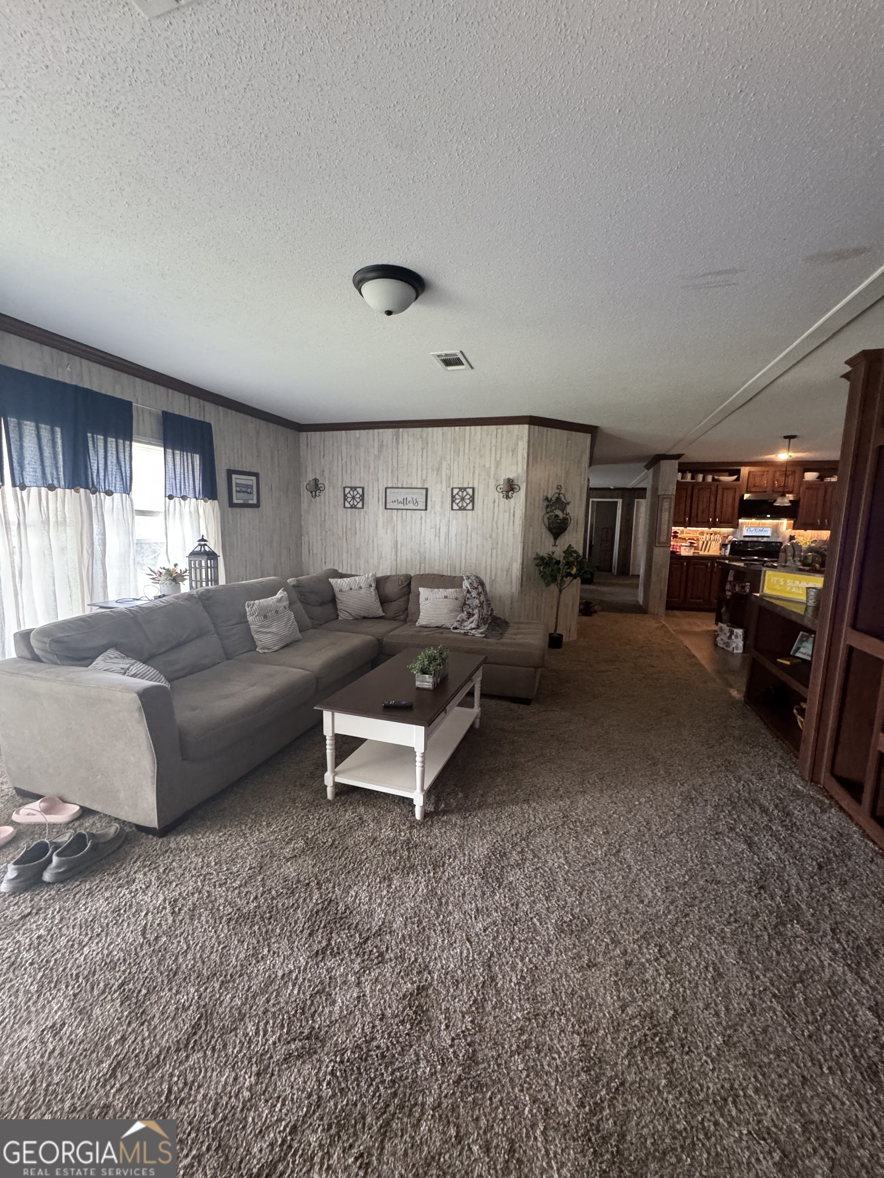 92 Graham Lane Claxton, GA 30417 - Photo 5 of 18 a living room with furniture and a flat screen tv