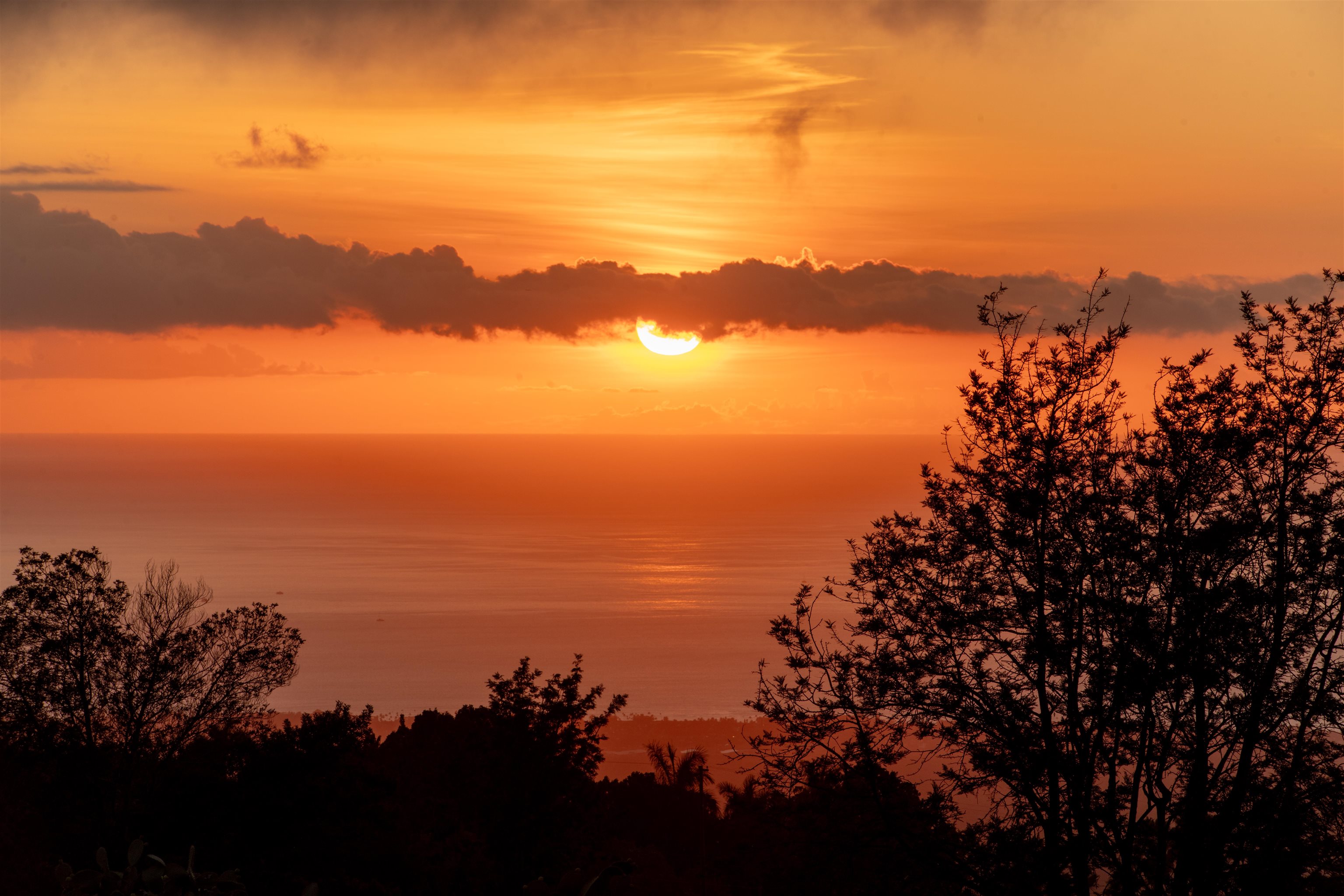 0 Holopuni Road Kula, HI 96790 - Photo 12 of 12 a view of ocean with sunset