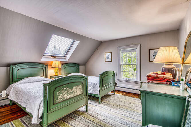 240 Reach Road Brooklin, ME 04616 - Photo 30 of 37 Bedroom 6 with skylight