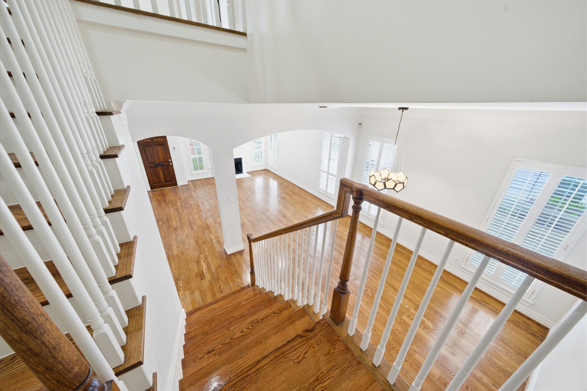 1736 Colquitt Street, Unit A Houston, TX 77098 - Photo 17 of 45 An elevated vantage point reveals generous natural light and the effortless flow between the home’s main living spaces.
