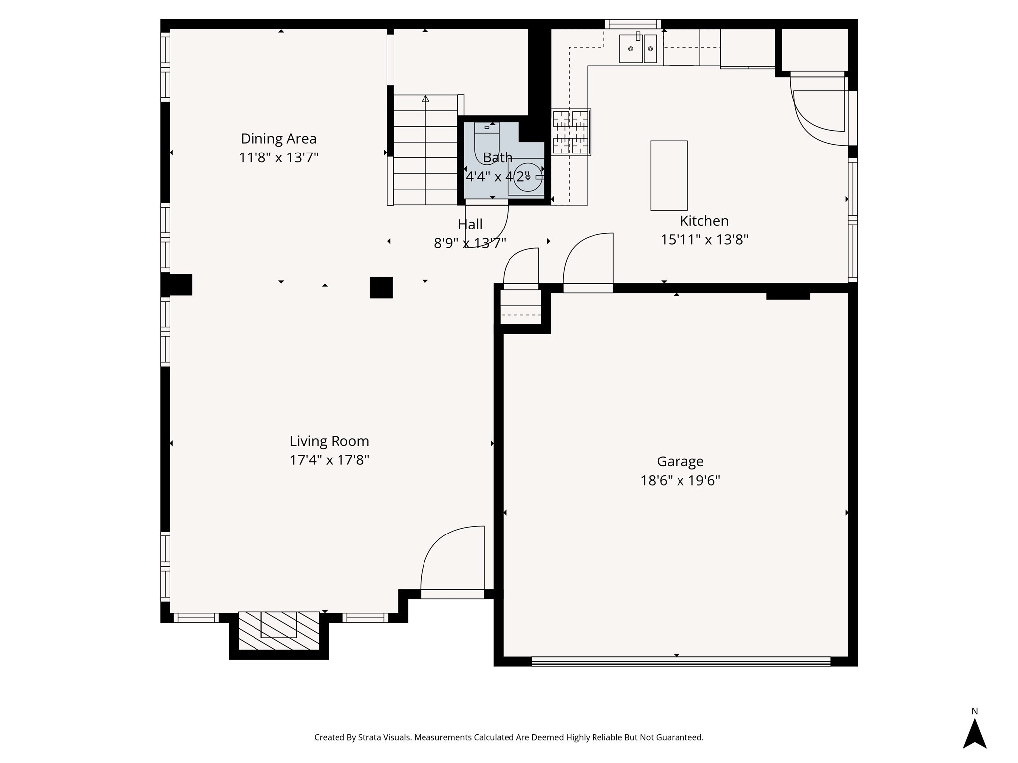 1736 Colquitt Street, Unit A Houston, TX 77098 - Photo 43 of 45 1st Floor Layout