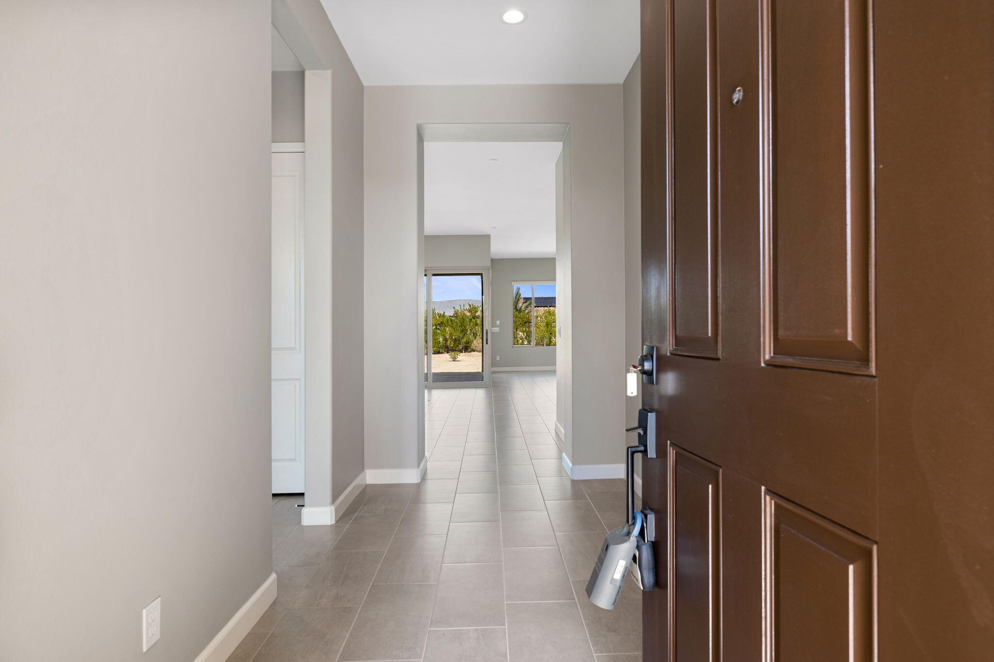 60 Prosecco Rancho Mirage, CA 92270 - Photo 13 of 48 a view of entryway with wooden floor