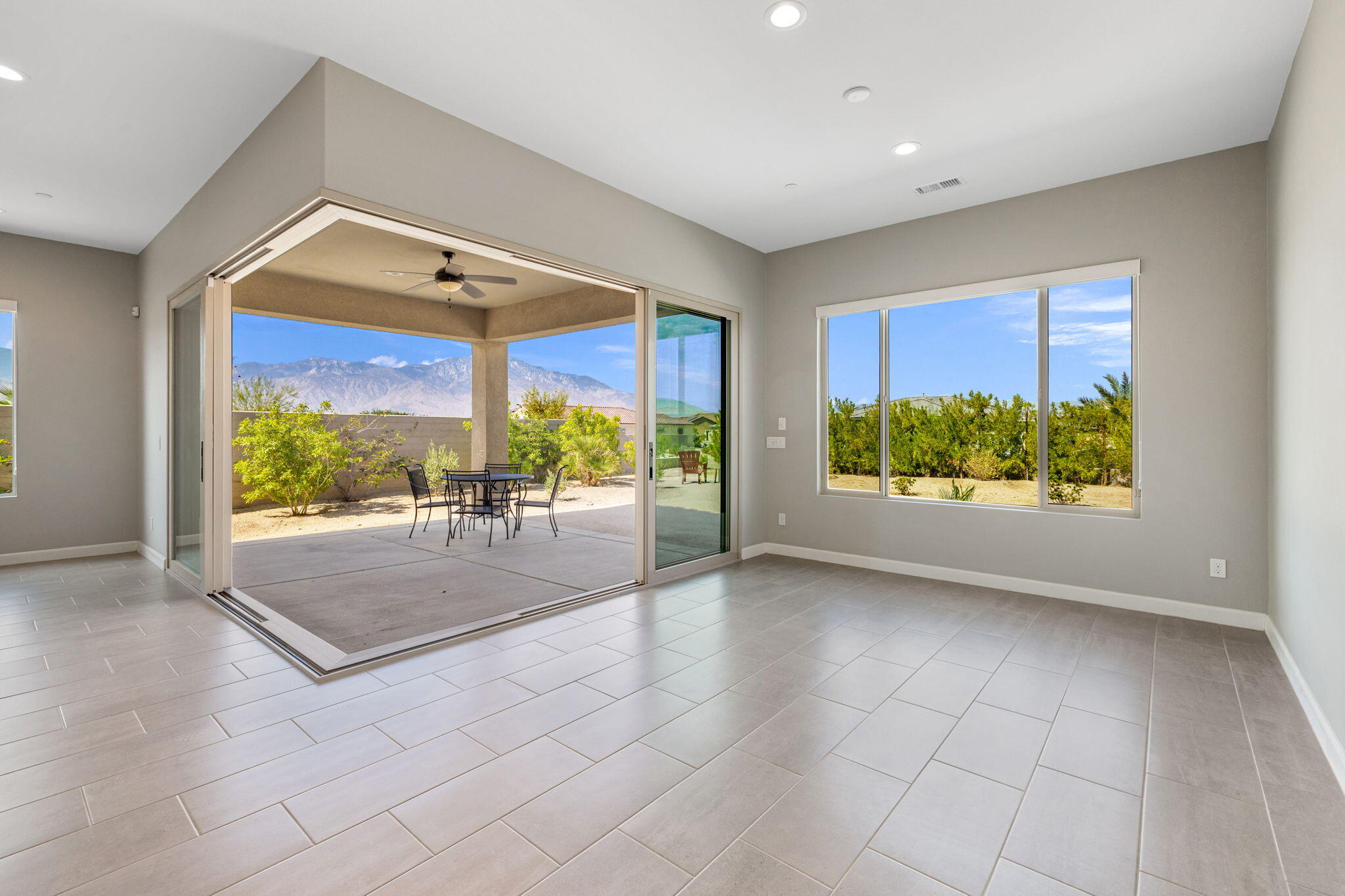 60 Prosecco Rancho Mirage, CA 92270 - Photo 26 of 48 a view of a room with furniture and a large window