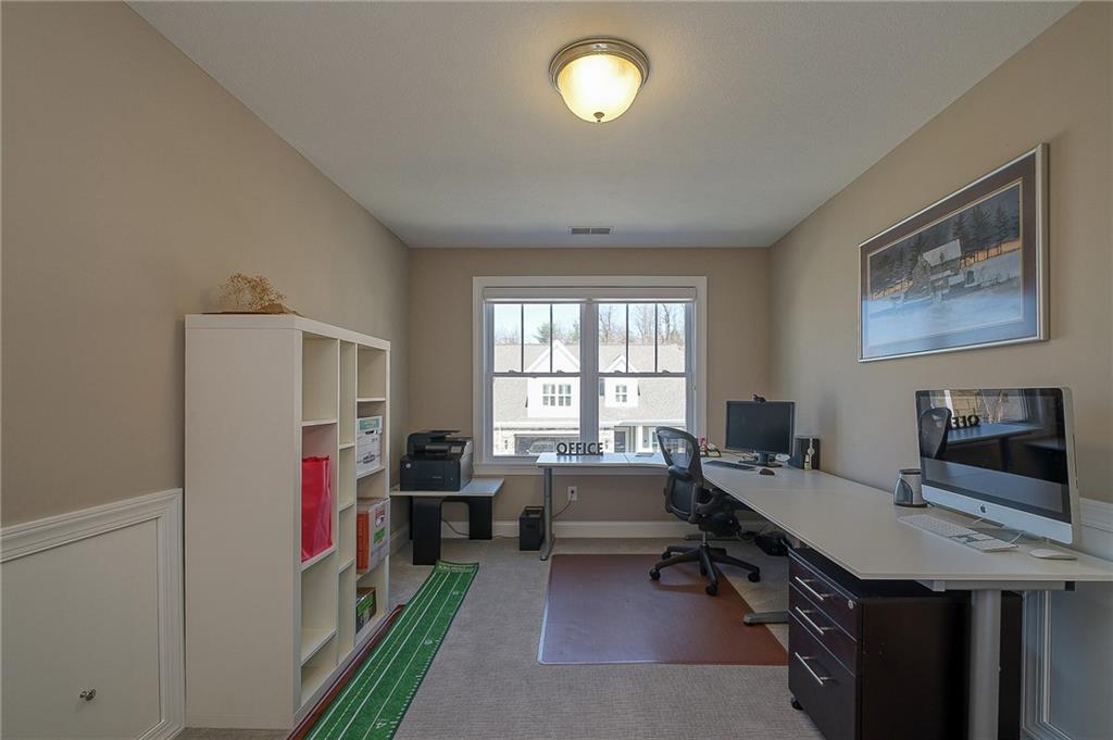 116 Seneca Place Mars, PA 16046 - Photo 21 of 25 a view of a workspace with furniture and a window