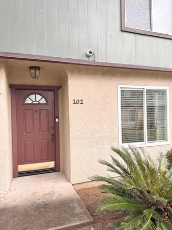 a view of front door of a house