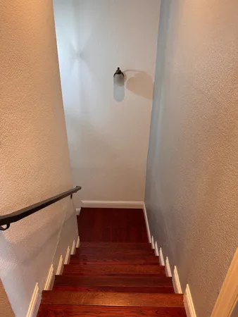 a view of wooden floor