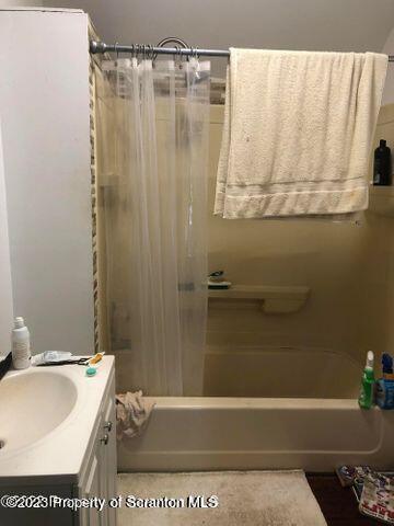 501 North Bromley Avenue Scranton, PA 18504 - Photo 11 of 17 a bathroom with a sink and a shower