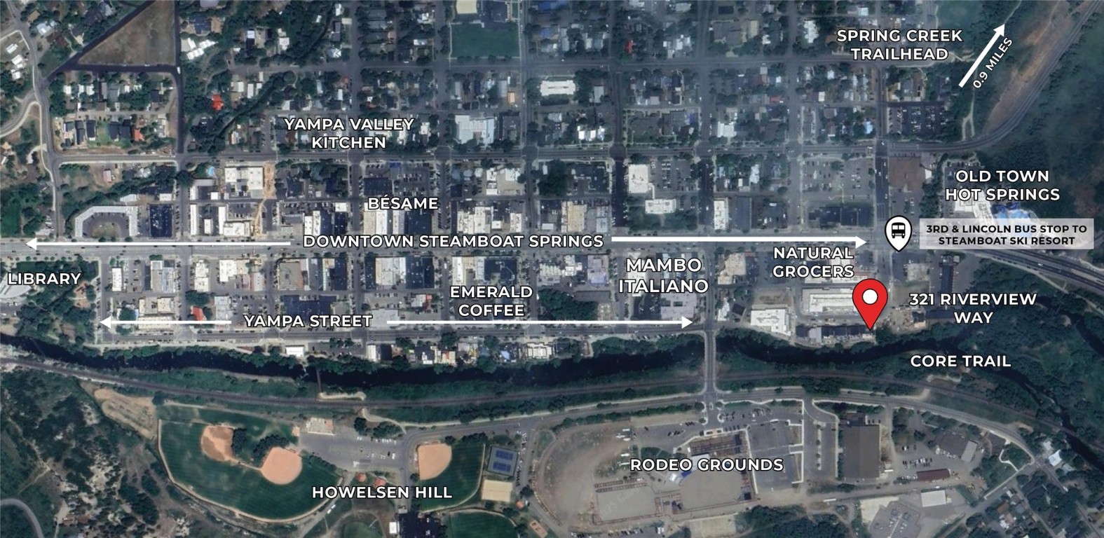 321 Riverview Way Steamboat Springs, CO 80487 - Photo 50 of 50 a view of swimming pool with sitting area