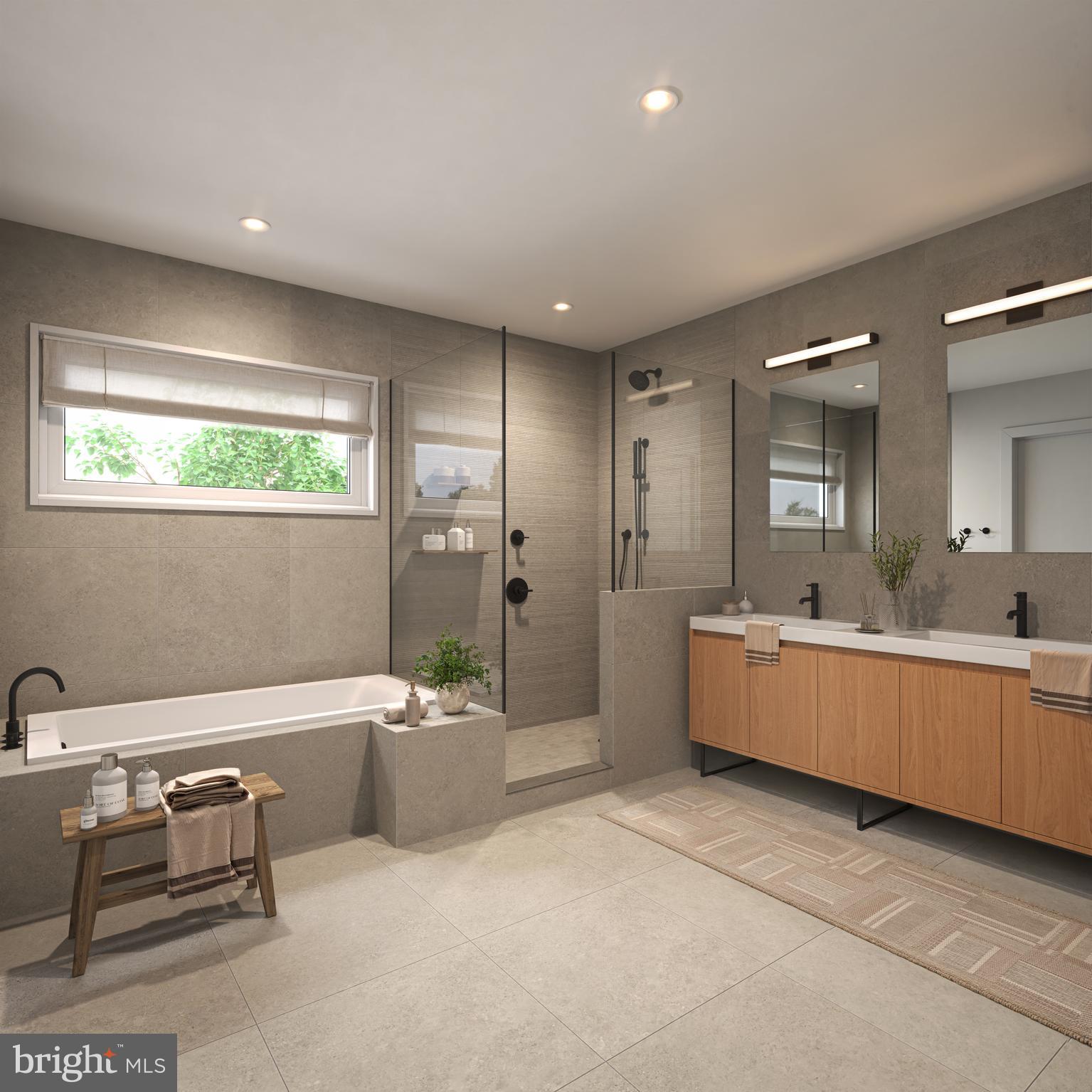 835 Fernon Street Philadelphia, PA 19148 - Photo 4 of 11 a large spacious bathroom with a large tub shower and sink