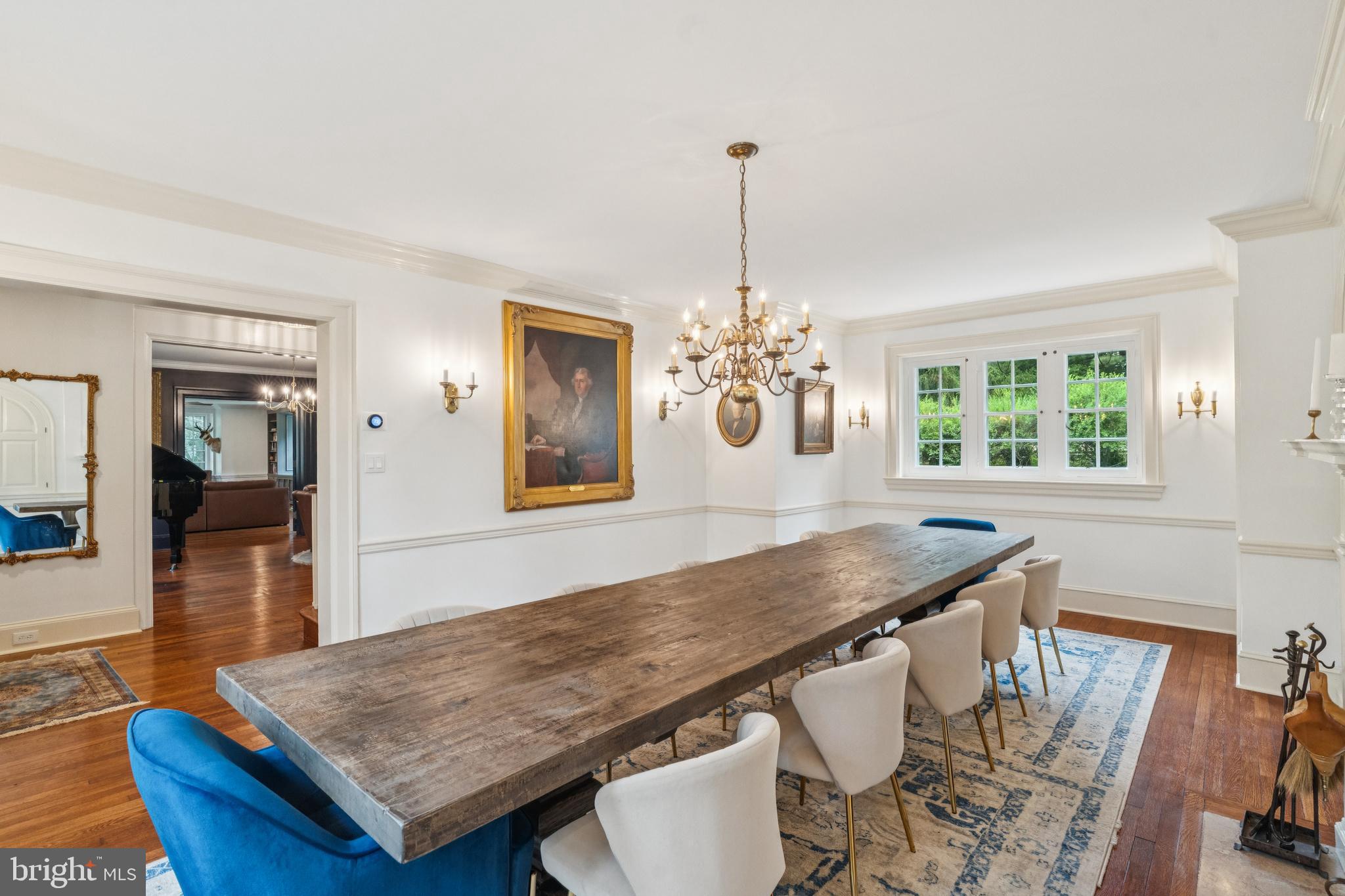 443 Homestead Road Wayne, PA 19087 - Photo 33 of 55 a view of a dining room with furniture
