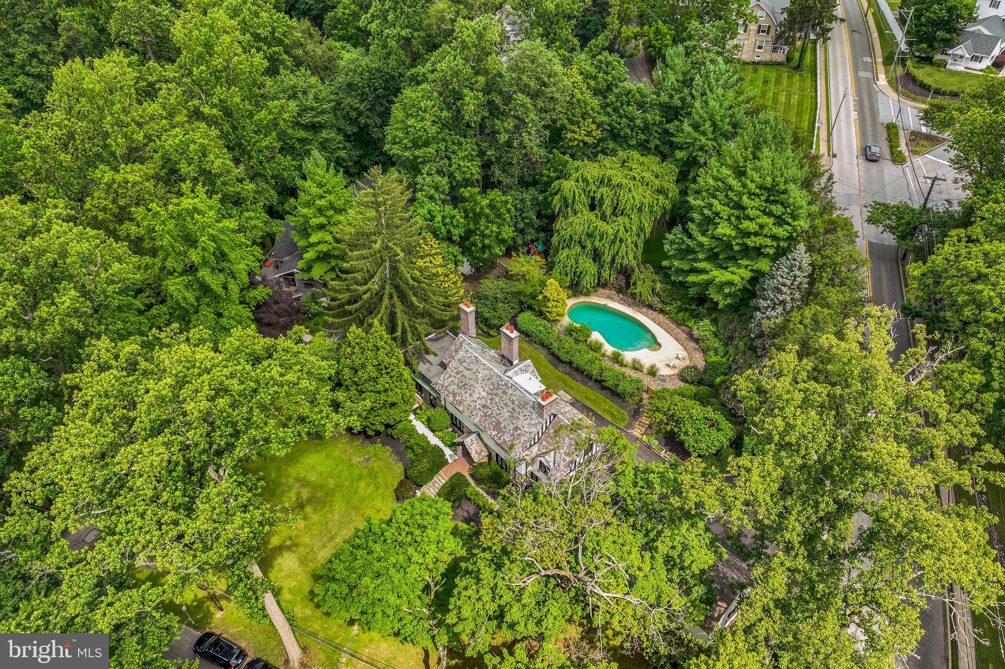 443 Homestead Road Wayne, PA 19087 - Photo 9 of 55 a bird view of building