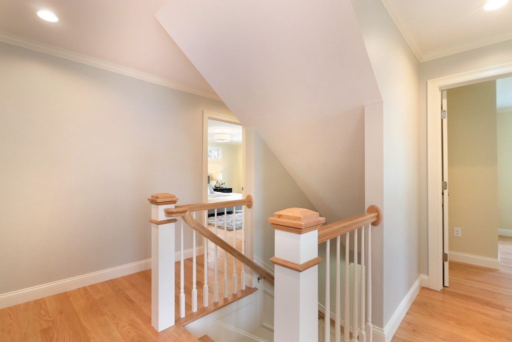 6 Tower Road Arlington, MA 02474 - Photo 16 of 30 a view of a hallway with windows