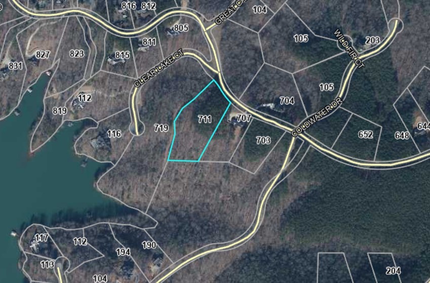 711 Top Ridge Drive Sunset, SC 29685 - Photo 13 of 15 Aerial photographs may not be representative of ac