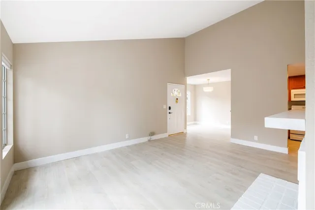 a view of a wooden fence