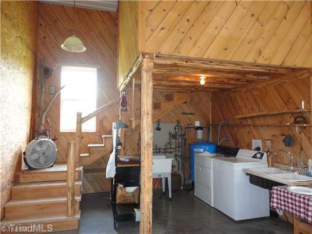 2185 South River Church Road Woodleaf, NC 27054 - Photo 12 of 15 Outbuilding. Kitchen Area below loft